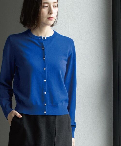 OPAQUE.CLIP / オペーク ドット クリップ カーディガン・ボレロ | クルーニットカーディガン/エクストラファインメリノウール【THEシリーズ/洗濯機OK】《6col/S~LL》 | 詳細27