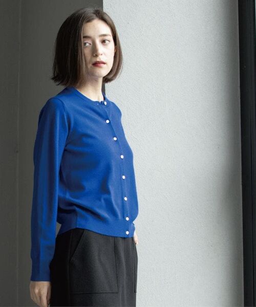 OPAQUE.CLIP / オペーク ドット クリップ カーディガン・ボレロ | クルーニットカーディガン/エクストラファインメリノウール【THEシリーズ/洗濯機OK】《6col/S~LL》 | 詳細28