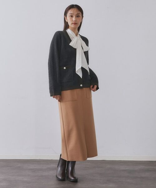 OPAQUE.CLIP / オペーク ドット クリップ カーディガン・ボレロ | フェザーヤーンカーディガン【洗濯機OK/抗ピル】 | 詳細23