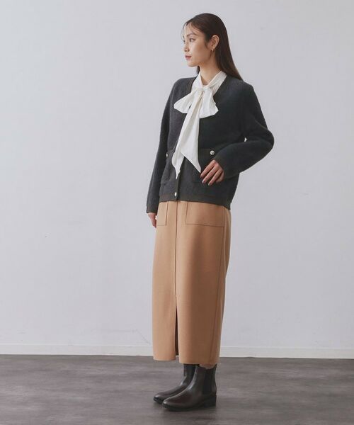 OPAQUE.CLIP / オペーク ドット クリップ カーディガン・ボレロ | フェザーヤーンカーディガン【洗濯機OK/抗ピル】 | 詳細24