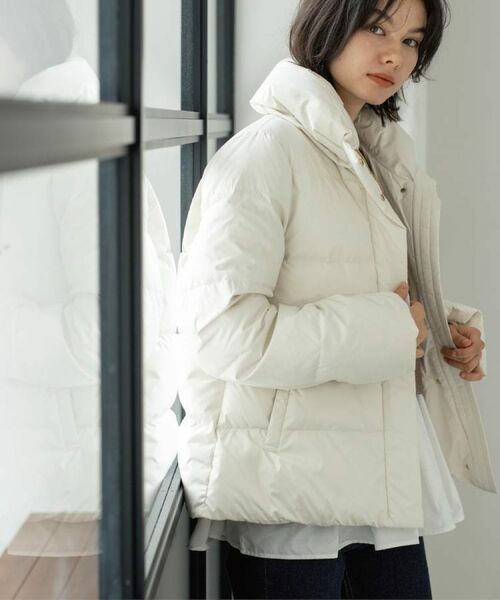 OPAQUE.CLIP / オペーク ドット クリップ ダウンジャケット・ベスト | 撥水ショートダウン【防風/抗菌防臭/洗濯機洗い可】《SS～LL》 | 詳細1