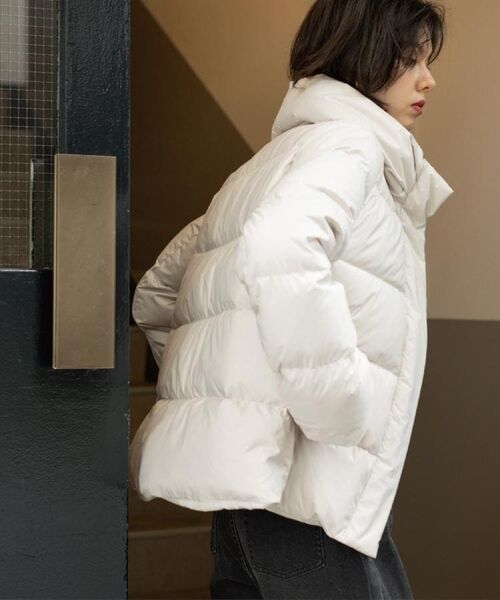 OPAQUE.CLIP / オペーク ドット クリップ ダウンジャケット・ベスト | 撥水ショートダウン【防風/抗菌防臭/洗濯機洗い可】《SS～LL》 | 詳細16