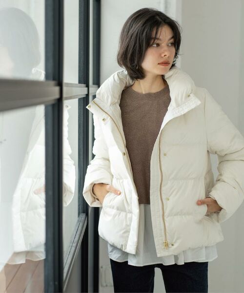 OPAQUE.CLIP / オペーク ドット クリップ ダウンジャケット・ベスト | 撥水ショートダウン【防風/抗菌防臭/洗濯機洗い可】《SS～LL》 | 詳細2