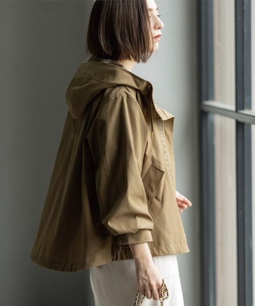 OPAQUE.CLIP / オペーク ドット クリップ パーカー | 《ツインセット》マウンテンパーカー×キルティングベストライナー【撥水/洗濯機OK】 | 詳細10