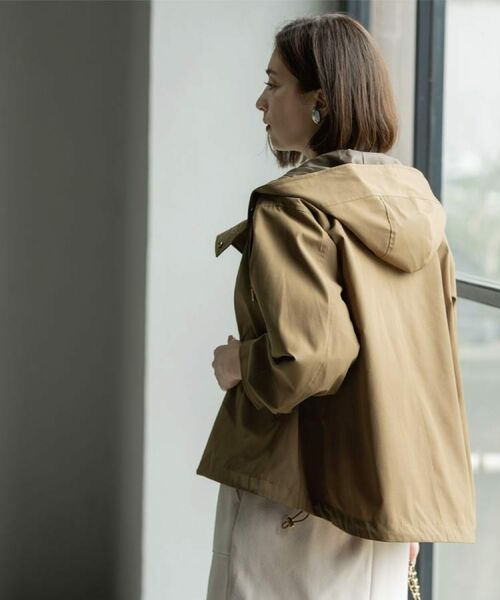 OPAQUE.CLIP / オペーク ドット クリップ パーカー | 《ツインセット》マウンテンパーカー×キルティングベストライナー【撥水/洗濯機OK】 | 詳細11