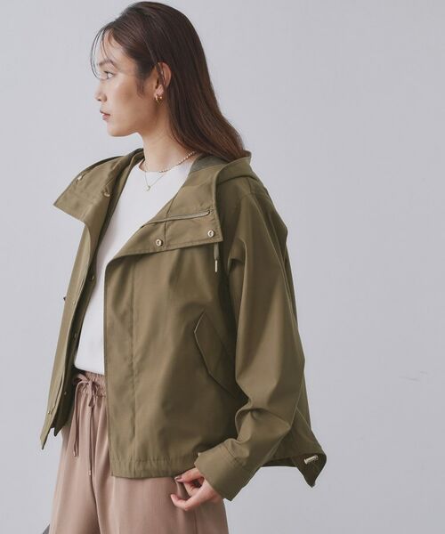 OPAQUE.CLIP / オペーク ドット クリップ パーカー | 《ツインセット》マウンテンパーカー×キルティングベストライナー【撥水/洗濯機OK】 | 詳細28