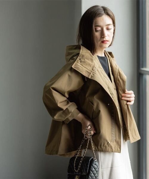 OPAQUE.CLIP / オペーク ドット クリップ パーカー | 《ツインセット》マウンテンパーカー×キルティングベストライナー【撥水/洗濯機OK】 | 詳細8