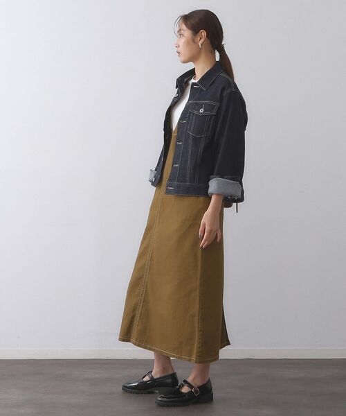 OPAQUE.CLIP / オペーク ドット クリップ Gジャン・デニムジャケット | ストレッチデニムジャケット/オーガニックコットン混【洗濯機洗い可】 | 詳細10