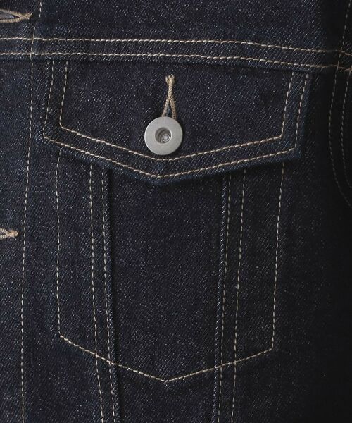 OPAQUE.CLIP / オペーク ドット クリップ Gジャン・デニムジャケット | ストレッチデニムジャケット/オーガニックコットン混【洗濯機洗い可】 | 詳細11