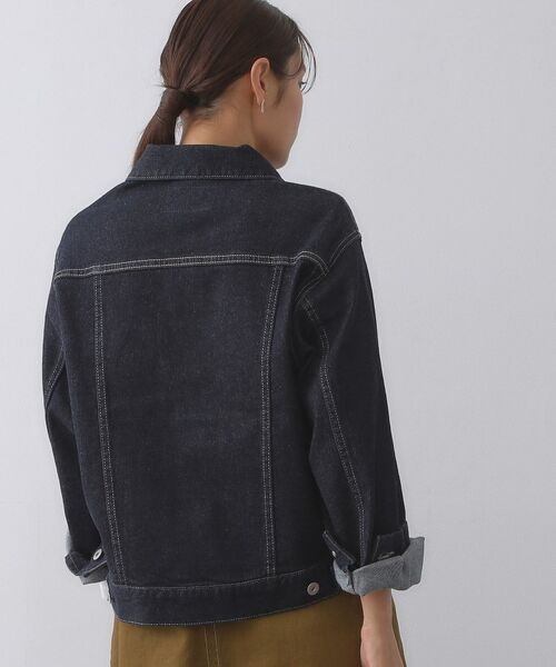 OPAQUE.CLIP / オペーク ドット クリップ Gジャン・デニムジャケット | ストレッチデニムジャケット/オーガニックコットン混【洗濯機洗い可】 | 詳細8