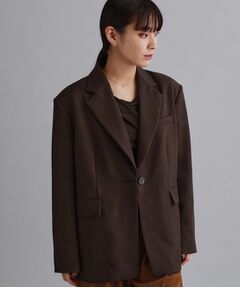 OPAQUE.CLIP / オペーク ドット クリップ テーラードジャケット | 【es】ビッグテーラードジャケット【UVケア/洗濯機OK】