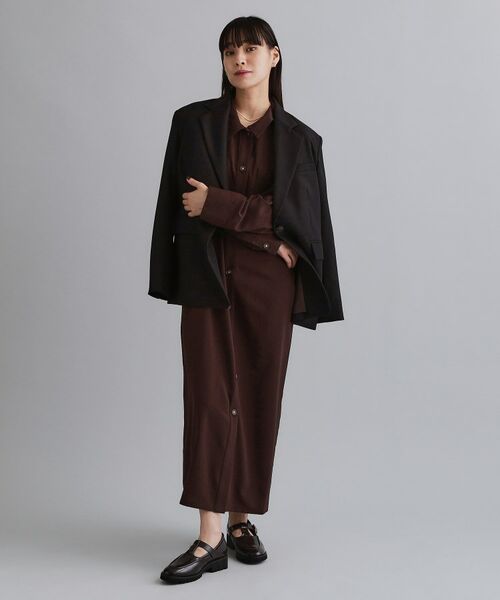 OPAQUE.CLIP / オペーク ドット クリップ テーラードジャケット | 【es】ビッグテーラードジャケット【UVケア/洗濯機OK】 | 詳細3