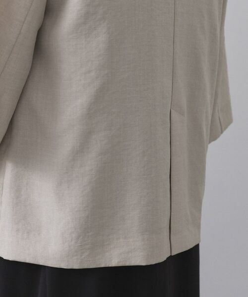 OPAQUE.CLIP / オペーク ドット クリップ テーラードジャケット | リネンライクダブルジャケット【洗える】 | 詳細18