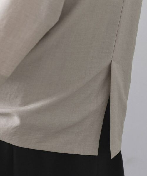 OPAQUE.CLIP / オペーク ドット クリップ テーラードジャケット | リネンライクダブルジャケット【洗える】 | 詳細19