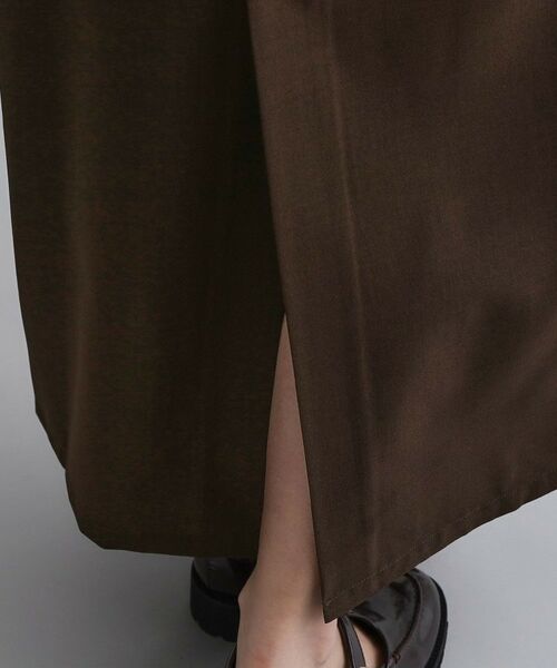 OPAQUE.CLIP / オペーク ドット クリップ ロング・マキシ丈ワンピース | 【es】ダブルポケットロングシャツワンピース【洗濯機OK】 | 詳細18