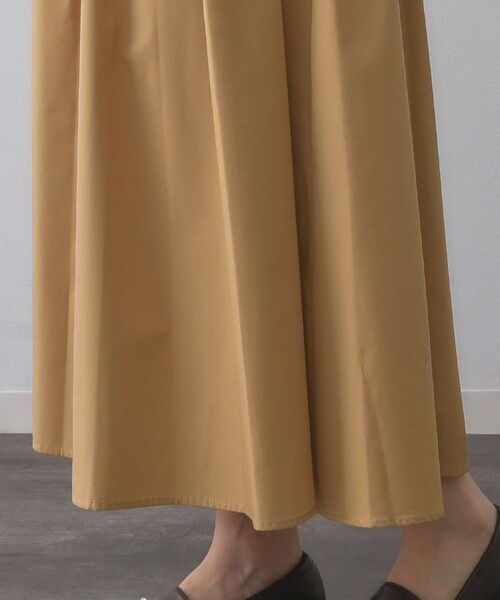 OPAQUE.CLIP / オペーク ドット クリップ ロング・マキシ丈ワンピース | シャーリングフィット＆フレアシャツワンピース【洗濯機洗い可】 | 詳細20