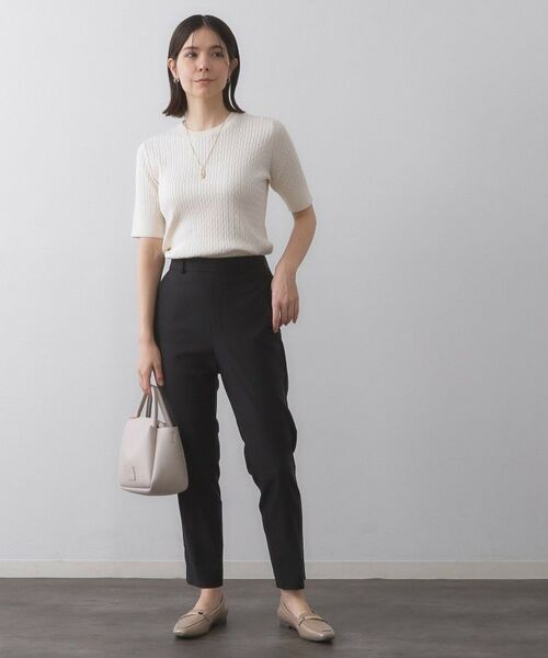 OPAQUE.CLIP / オペーク ドット クリップ パンツ | 《SS-LLサイズ》ハイストレッチイージースティックパンツ【洗濯機洗い可】 | 詳細2