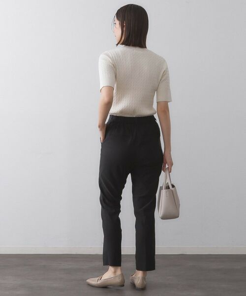 OPAQUE.CLIP / オペーク ドット クリップ パンツ | 《SS-LLサイズ》ハイストレッチイージースティックパンツ【洗濯機洗い可】 | 詳細3