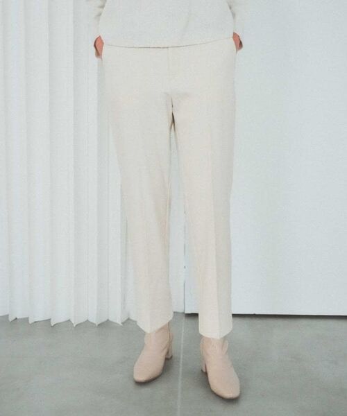 OPAQUE.CLIP / オペーク ドット クリップ パンツ | ウォームタッチ テーパードパンツ【洗濯機洗OK/ストレッチ】≪SS~LL≫ | 詳細15