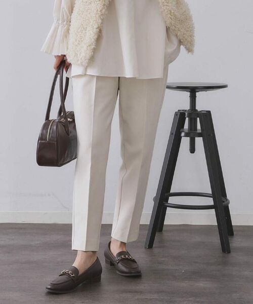 OPAQUE.CLIP / オペーク ドット クリップ パンツ | ウォームタッチ テーパードパンツ【洗濯機洗OK/ストレッチ】≪SS~LL≫ | 詳細17