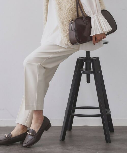 OPAQUE.CLIP / オペーク ドット クリップ パンツ | ウォームタッチ テーパードパンツ【洗濯機洗OK/ストレッチ】≪SS~LL≫ | 詳細18