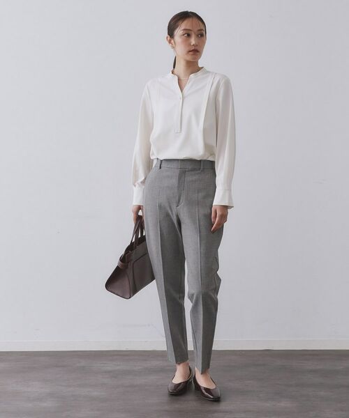 OPAQUE.CLIP / オペーク ドット クリップ パンツ | ウォームタッチ テーパードパンツ【洗濯機洗OK/ストレッチ】≪SS~LL≫ | 詳細28