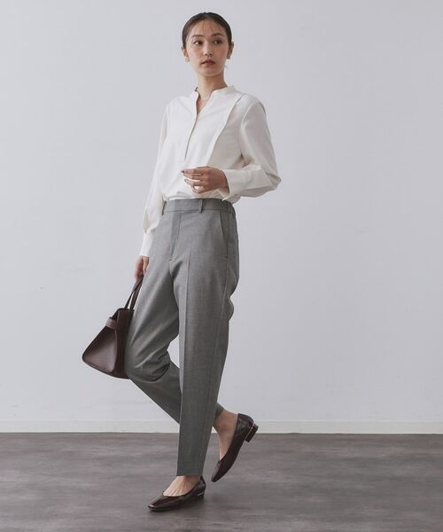 OPAQUE.CLIP / オペーク ドット クリップ パンツ | ウォームタッチ テーパードパンツ【洗濯機洗OK/ストレッチ】≪SS~LL≫ | 詳細29