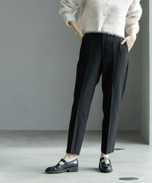 OPAQUE.CLIP / オペーク ドット クリップ パンツ | ウォームタッチ テーパードパンツ【洗濯機洗OK/ストレッチ】≪SS~LL≫ | 詳細6