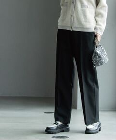 OPAQUE.CLIP / オペーク ドット クリップ パンツ | ウォームタッチ ワイドパンツ【洗濯機洗OK/ストレッチ】≪SS～LL≫