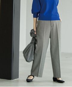 OPAQUE.CLIP / オペーク ドット クリップ パンツ | ウォームタッチ ワイドパンツ【洗濯機洗OK/ストレッチ】≪SS～LL≫