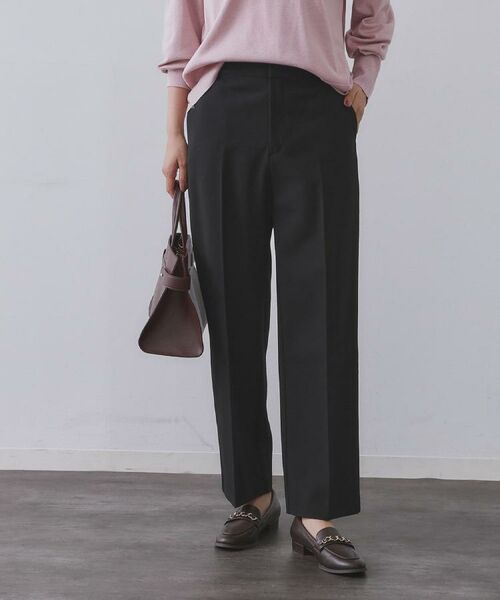 OPAQUE.CLIP / オペーク ドット クリップ パンツ | ウォームタッチ ワイドパンツ【洗濯機洗OK/ストレッチ】≪SS～LL≫ | 詳細20