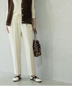 OPAQUE.CLIP / オペーク ドット クリップ パンツ | ウォームタッチ イージーテーパードパンツ【洗濯機洗OK/ストレッチ】≪SS～LL≫