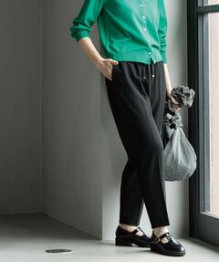 OPAQUE.CLIP / オペーク ドット クリップ パンツ | ウォームタッチ イージーテーパードパンツ【洗濯機洗OK/ストレッチ】≪SS～LL≫