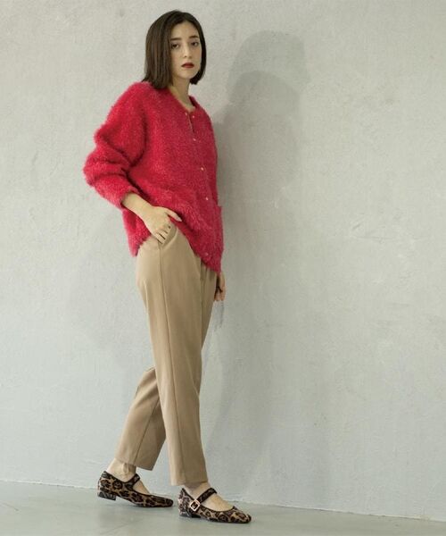 OPAQUE.CLIP / オペーク ドット クリップ パンツ | ウォームタッチ イージーテーパードパンツ【洗濯機洗OK/ストレッチ】≪SS～LL≫ | 詳細14