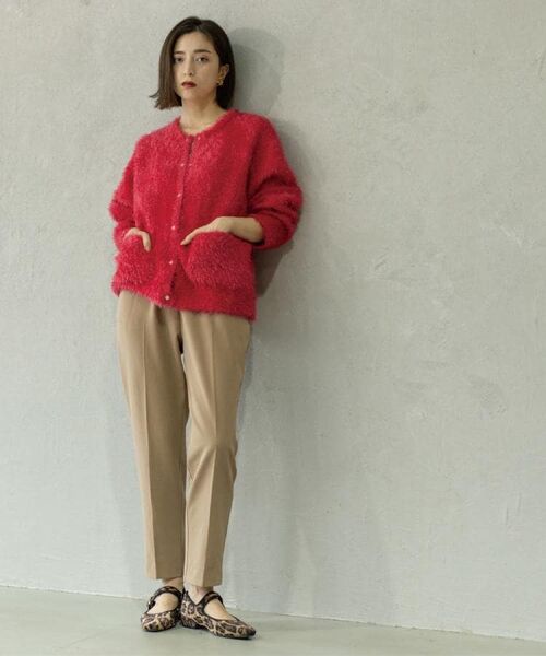 OPAQUE.CLIP / オペーク ドット クリップ パンツ | ウォームタッチ イージーテーパードパンツ【洗濯機洗OK/ストレッチ】≪SS～LL≫ | 詳細15