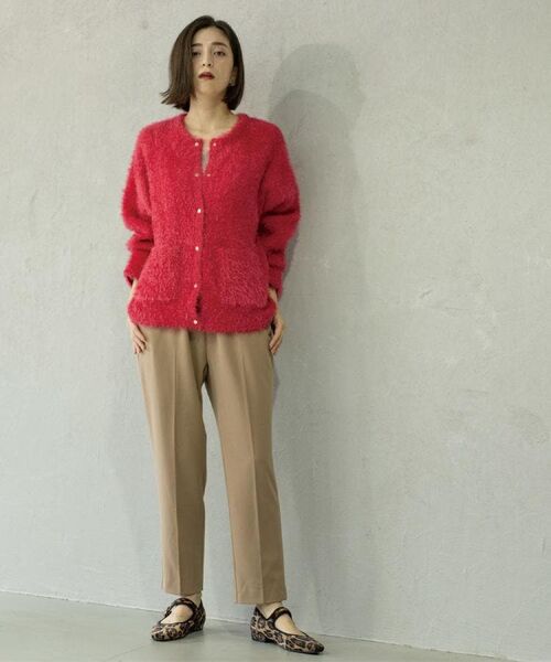 OPAQUE.CLIP / オペーク ドット クリップ パンツ | ウォームタッチ イージーテーパードパンツ【洗濯機洗OK/ストレッチ】≪SS～LL≫ | 詳細16