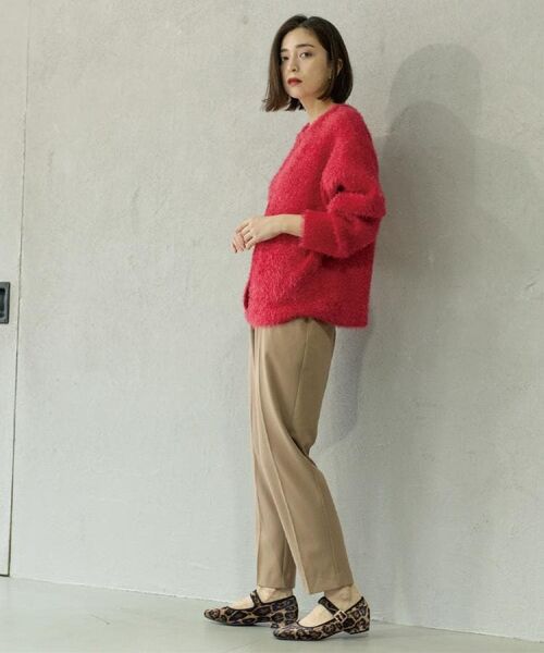 OPAQUE.CLIP / オペーク ドット クリップ パンツ | ウォームタッチ イージーテーパードパンツ【洗濯機洗OK/ストレッチ】≪SS～LL≫ | 詳細17