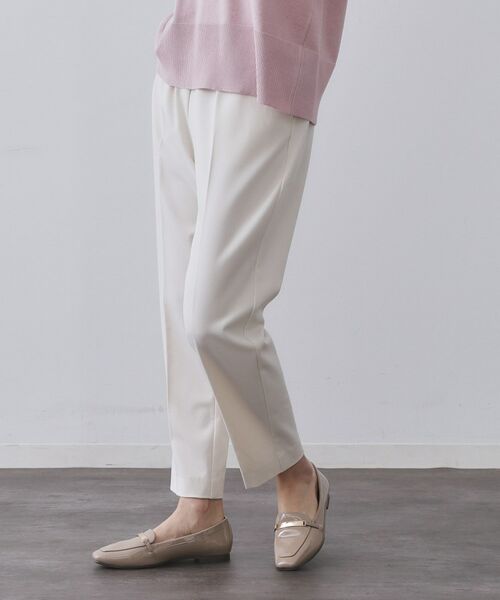 OPAQUE.CLIP / オペーク ドット クリップ パンツ | ウォームタッチ イージーテーパードパンツ【洗濯機洗OK/ストレッチ】≪SS～LL≫ | 詳細20