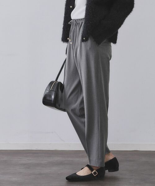 OPAQUE.CLIP / オペーク ドット クリップ パンツ | ウォームタッチ イージーテーパードパンツ【洗濯機洗OK/ストレッチ】≪SS～LL≫ | 詳細25