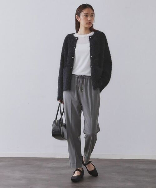 OPAQUE.CLIP / オペーク ドット クリップ パンツ | ウォームタッチ イージーテーパードパンツ【洗濯機洗OK/ストレッチ】≪SS～LL≫ | 詳細26