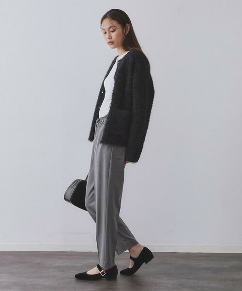 OPAQUE.CLIP / オペーク ドット クリップ パンツ | ウォームタッチ イージーテーパードパンツ【洗濯機洗OK/ストレッチ】≪SS～LL≫ | 詳細27