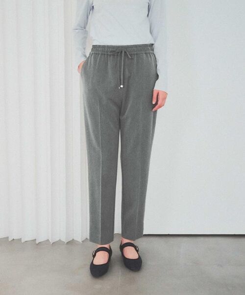 OPAQUE.CLIP / オペーク ドット クリップ パンツ | ウォームタッチ イージーテーパードパンツ【洗濯機洗OK/ストレッチ】≪SS～LL≫ | 詳細28