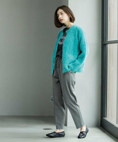 OPAQUE.CLIP / オペーク ドット クリップ パンツ | ウォームタッチ イージーテーパードパンツ【洗濯機洗OK/ストレッチ】≪SS～LL≫ | 詳細9