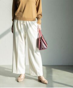 OPAQUE.CLIP / オペーク ドット クリップ パンツ | ウォームタッチ イージーワイドパンツ【洗濯機洗OK/ストレッチ】≪SS～LL≫