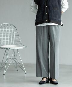 OPAQUE.CLIP / オペーク ドット クリップ パンツ | ウォームタッチ イージーワイドパンツ【洗濯機洗OK/ストレッチ】≪SS～LL≫