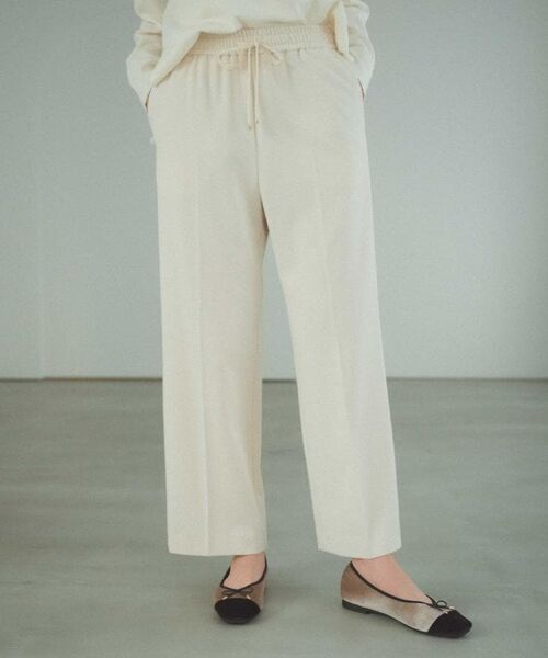 OPAQUE.CLIP / オペーク ドット クリップ パンツ | ウォームタッチ イージーワイドパンツ【洗濯機洗OK/ストレッチ】≪SS～LL≫ | 詳細23