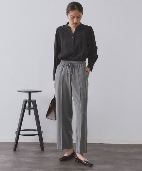 OPAQUE.CLIP / オペーク ドット クリップ パンツ | ウォームタッチ イージーワイドパンツ【洗濯機洗OK/ストレッチ】≪SS～LL≫ | 詳細28