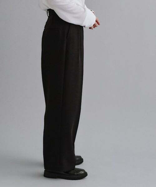 OPAQUE.CLIP / オペーク ドット クリップ パンツ | 【es】タックワイドストレートパンツ【洗濯機OK/防シワ/UVケア/接触冷感/吸水速乾】 | 詳細1