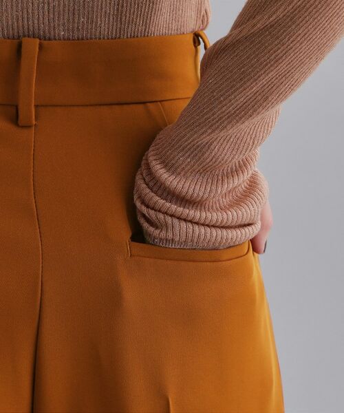 OPAQUE.CLIP / オペーク ドット クリップ パンツ | 【es】タックワイドストレートパンツ【洗濯機OK/防シワ/UVケア/接触冷感/吸水速乾】 | 詳細13