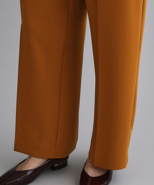 OPAQUE.CLIP / オペーク ドット クリップ パンツ | 【es】タックワイドストレートパンツ【洗濯機OK/防シワ/UVケア/接触冷感/吸水速乾】 | 詳細15